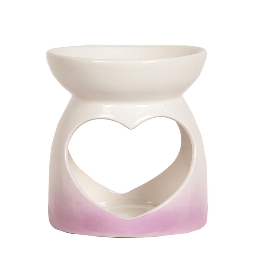 Pink Heart Wax Melt Warmer £5.39